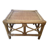 Rattan coffee table