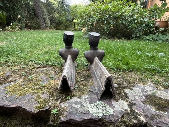 old cast iron fire grates