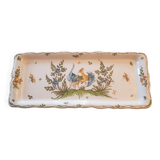 Plat à cake moustiers signé j mathieu