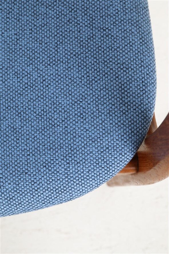 Newly upholstered O.D. Møbler / Erik Buck “Type 50” armchair / teak / mid-century / Danish modern design / Erik Buch