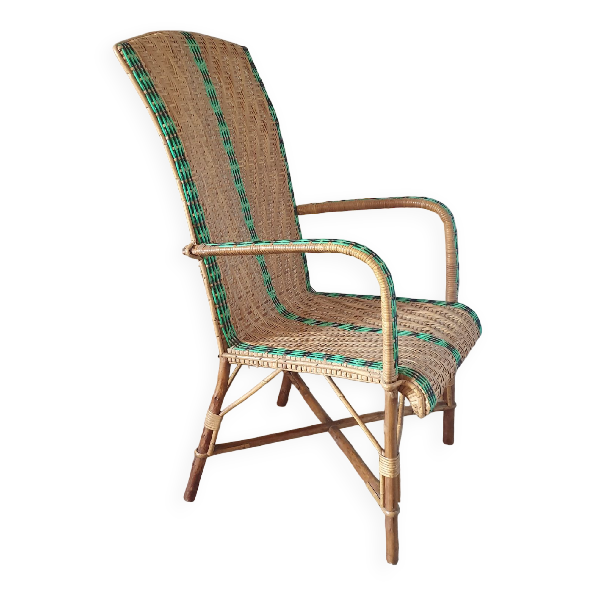 Fauteuil en rotin