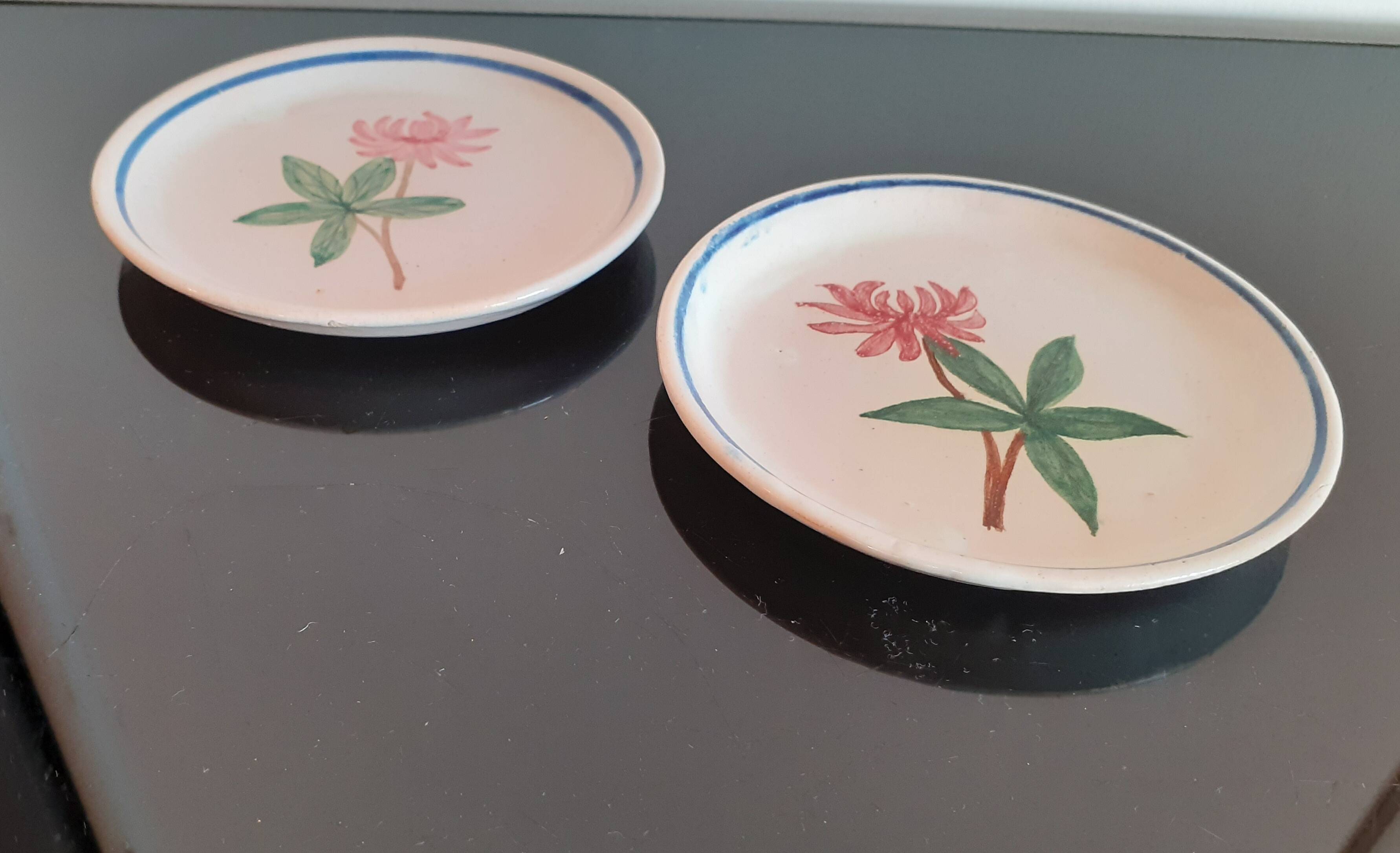 Set of 2 coasters / Signatures HB Quimper