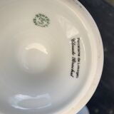 5 mazagrans porcelain vintage rosehip pattern