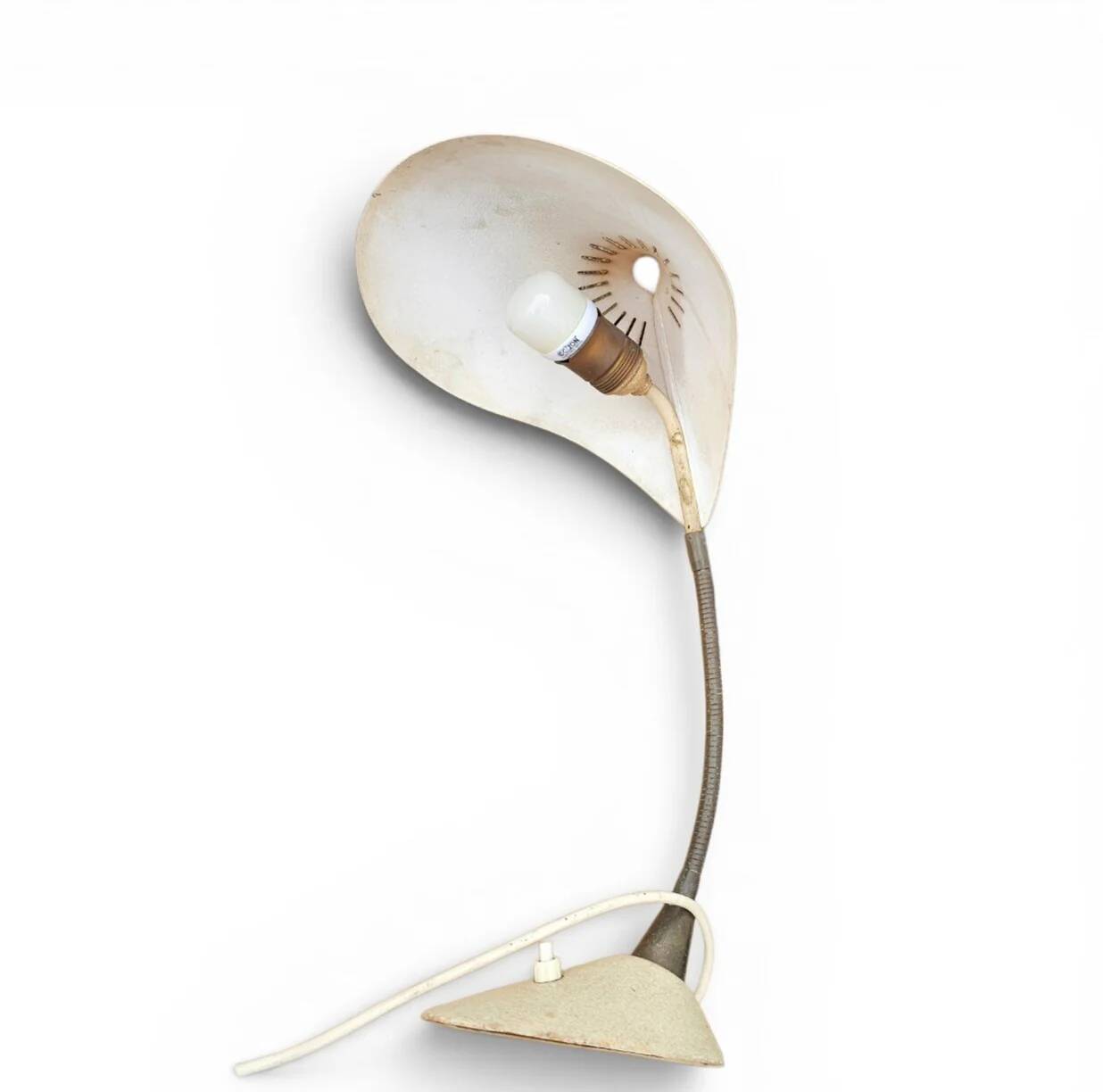 Beautiful rare German table lamp Cobra by Cosack Leuchten 1950s