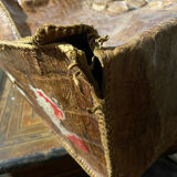 Vintage crocodile suitcase 50s