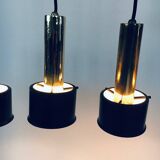 Italian pendant lamps, Italy, 1960s, set of 4