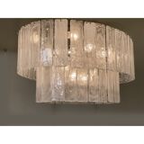 Lustre en verre de Murano