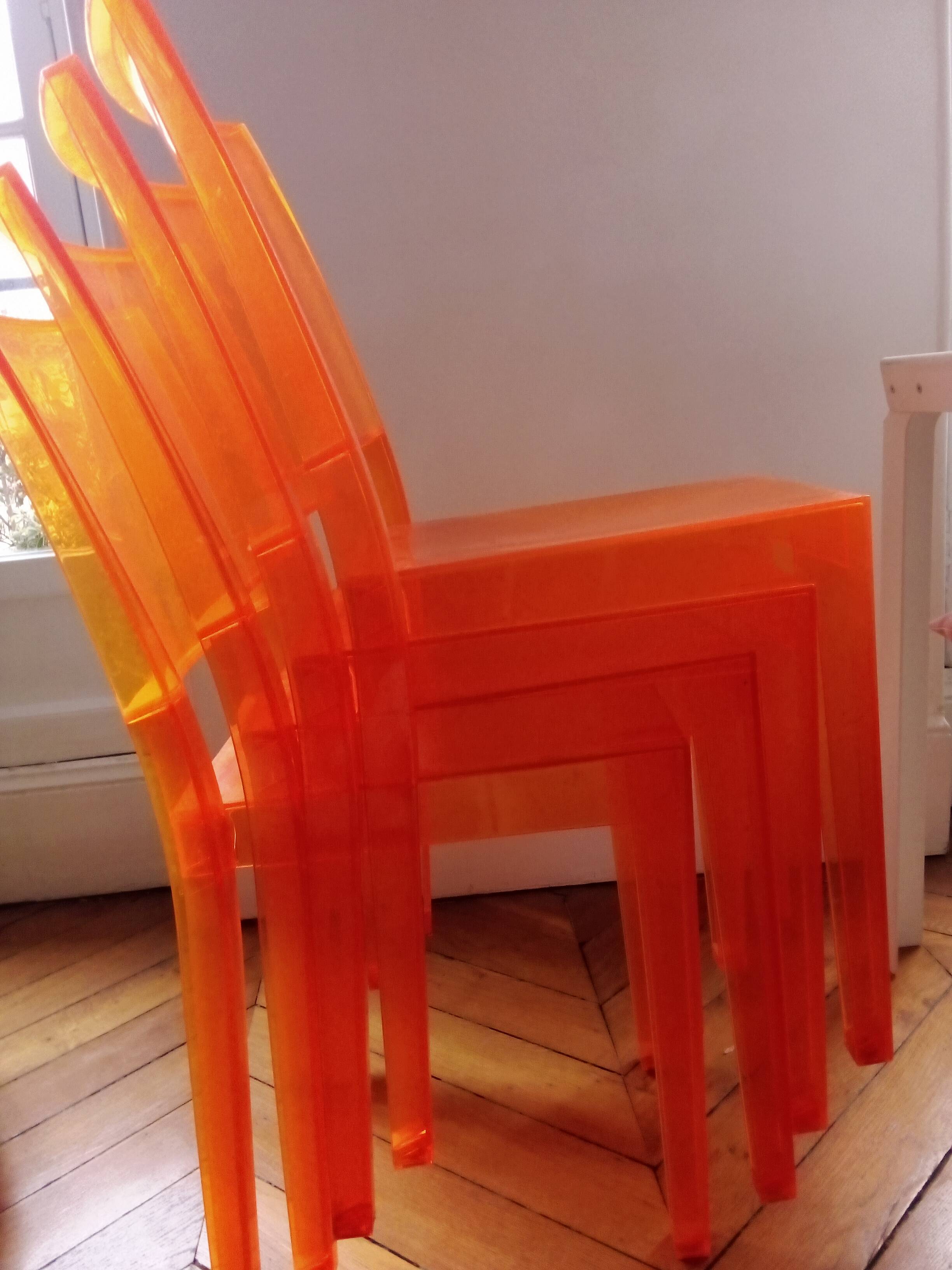 set of Starck chairs