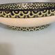 Art deco dish in cracked ceramic