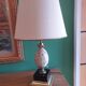 Ostrich egg lamp, Oxford model, Maison Barbier, 70'S