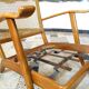 Ensemble de 2 fauteuils des années 50 de style mid-century de Wilhelm Knoll, Allemagne.