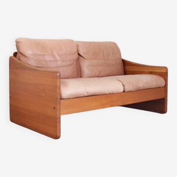 Teak Two-Seater sofa by Michael Laursen, Denmark 1970s