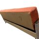 Vintage salmon pink sofa bed