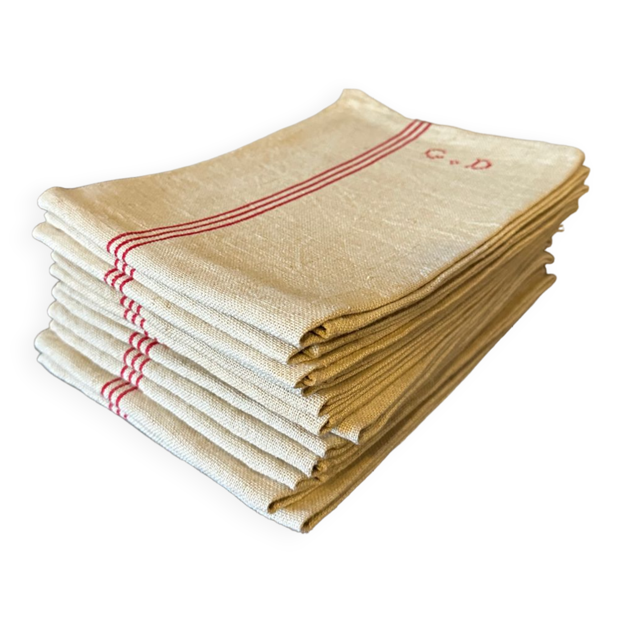 Set of 12 tea towels
