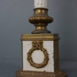 Antique columnar lamp