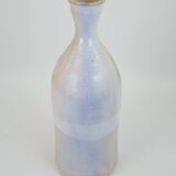 Large ceramic bottle signed Jeannette
