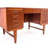 Bureau en teck, Danemark, années 1960.