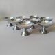 8 coupelles sur pied en inox Guy Degrenne