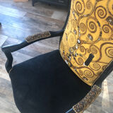 Restored Voltaire armchair