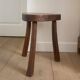 Brutalist tripod stool