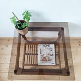 Designer rattan coffee table