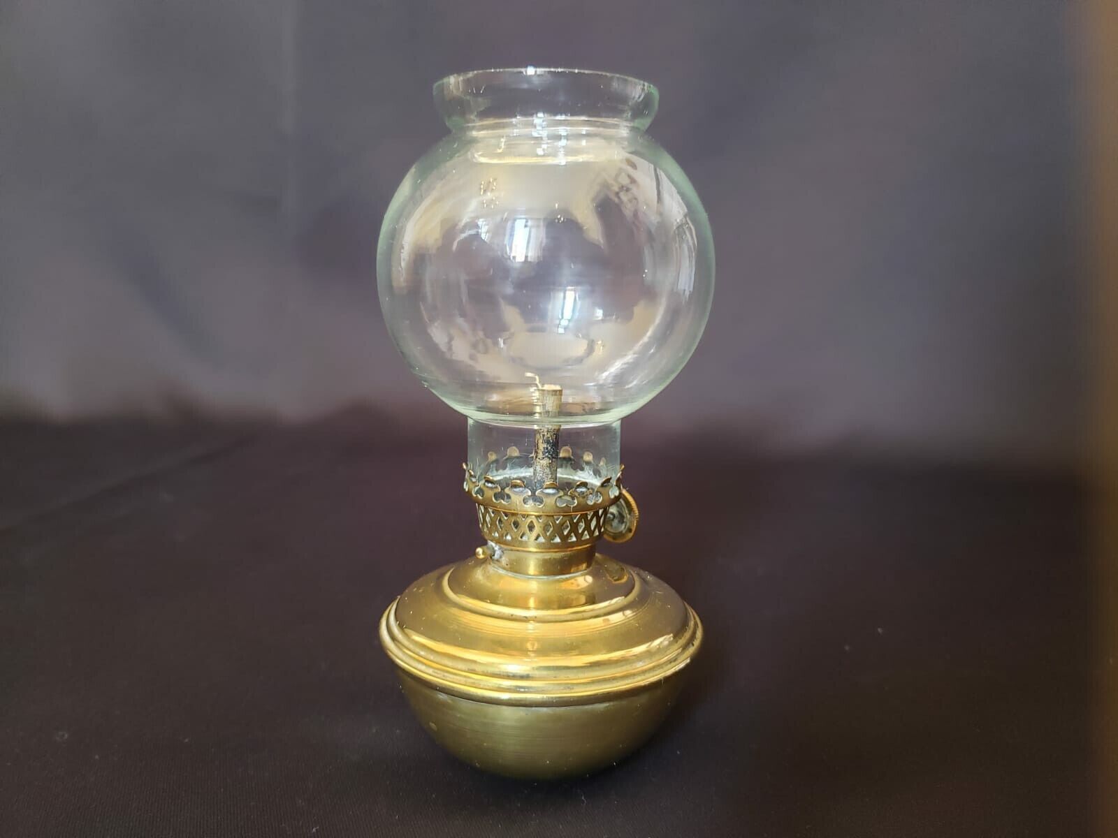 Old marine kerosene lamp