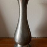 Pewter soliflore vase