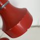 Vintage 1960s Veneta Lumi Italy desk lamp, red - 35 cm