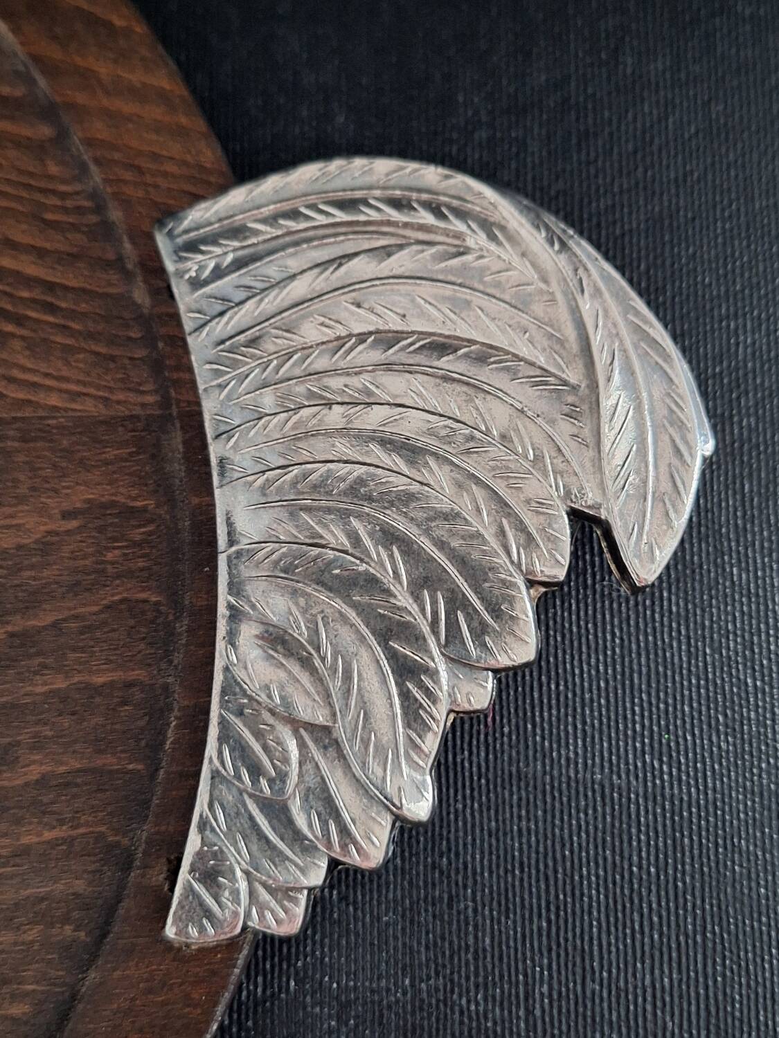 Rooster wood tray 1970