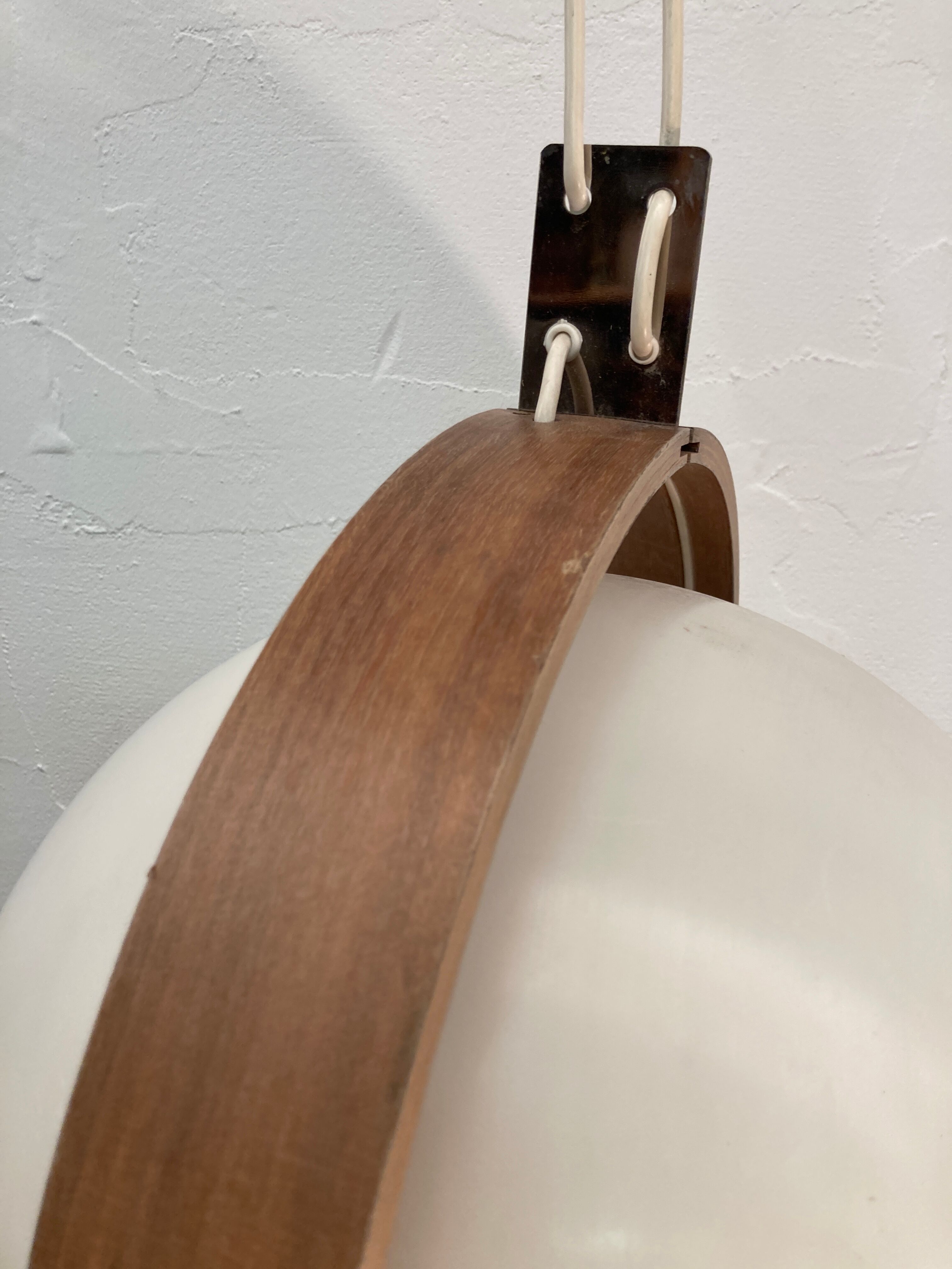 Large space age round globe sphere by Temde, Switzerland 1970s