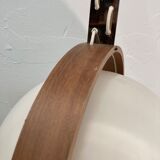 Large space age round globe sphere by Temde, Switzerland 1970s