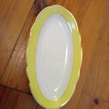 Plat porcelaine Lunéville KG