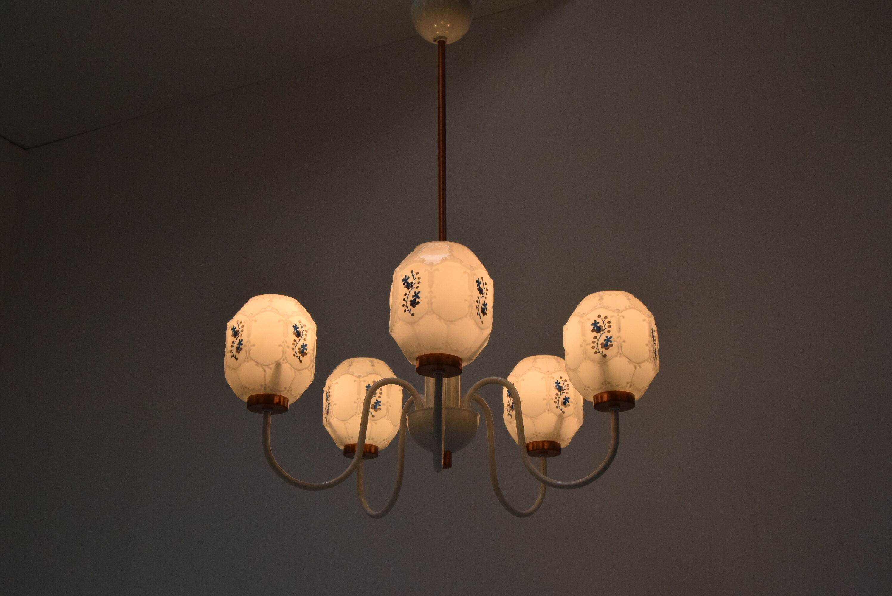 Mid-century Chandelier by Drukov, 1970’s