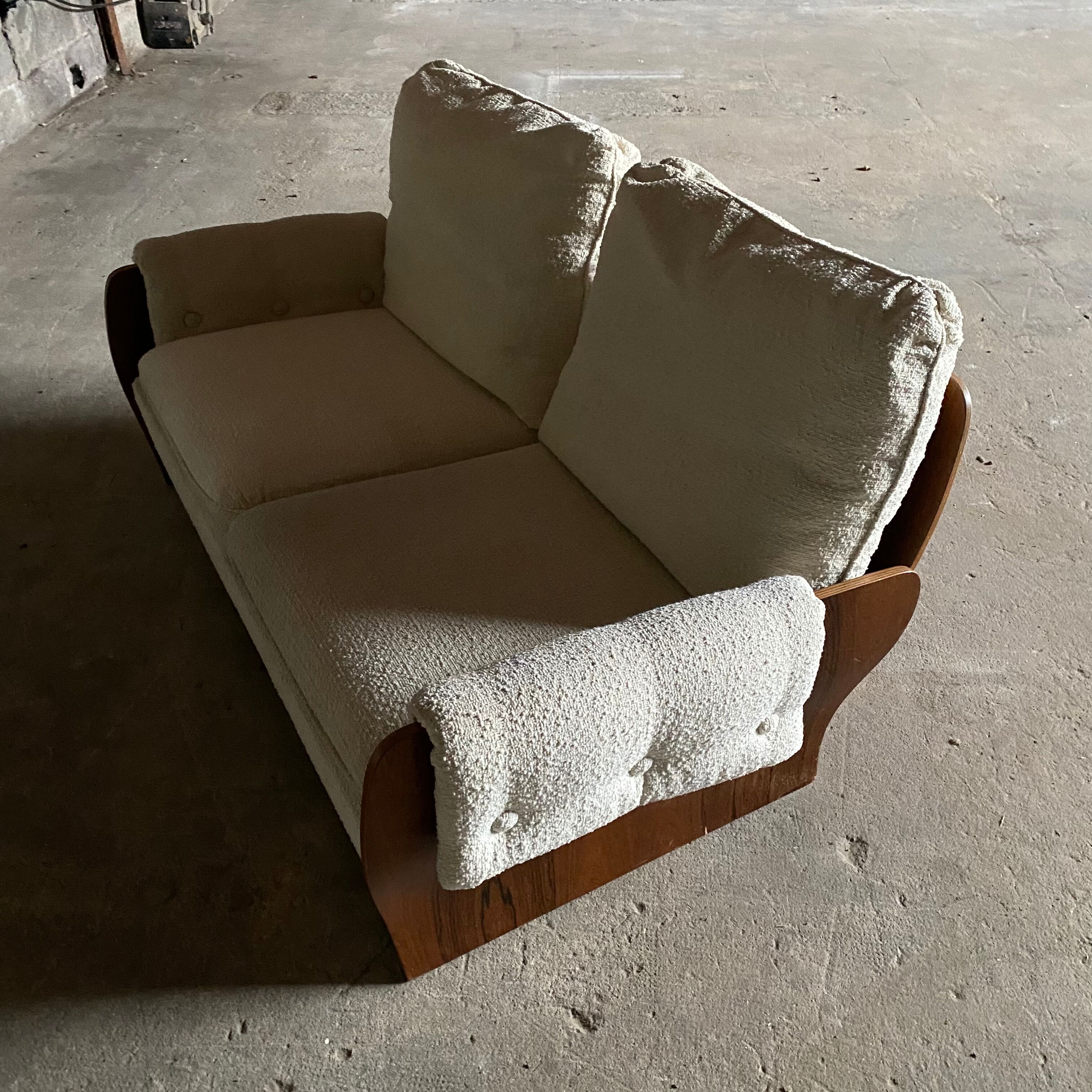 Ensemble canapé, fauteuil vintage 1970