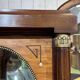 Art Deco buffet in mahogany, oak, and marble top.
