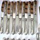 Deetjen cutlery set 48 silver-plated Louis XV rocaille table cutlery no. 25 Marly