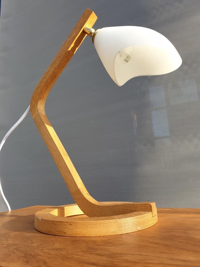 Scandinavian snowdrop design table lamp