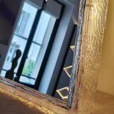 Backlit lucite mirror from the 70s