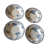 Sarreguemines U & C soup  plates  model Royat