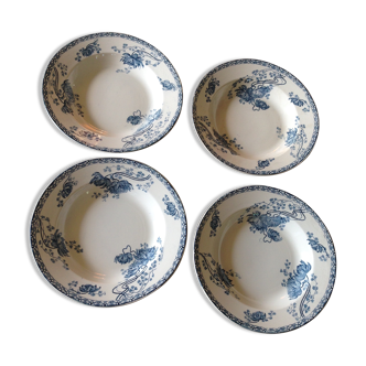 Sarreguemines U & C soup  plates  model Royat