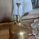 Spray bottle, brass mister Made in Hong Kong Vintage