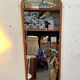 Vintage Rectangular Mirror, Teak, Sweden 1960's