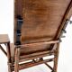 Art Deco French Bamboo & Wicker Chaise Lounge