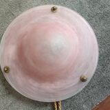 Art Deco glass paste chandelier