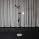 Vintage 2-light floor lamp