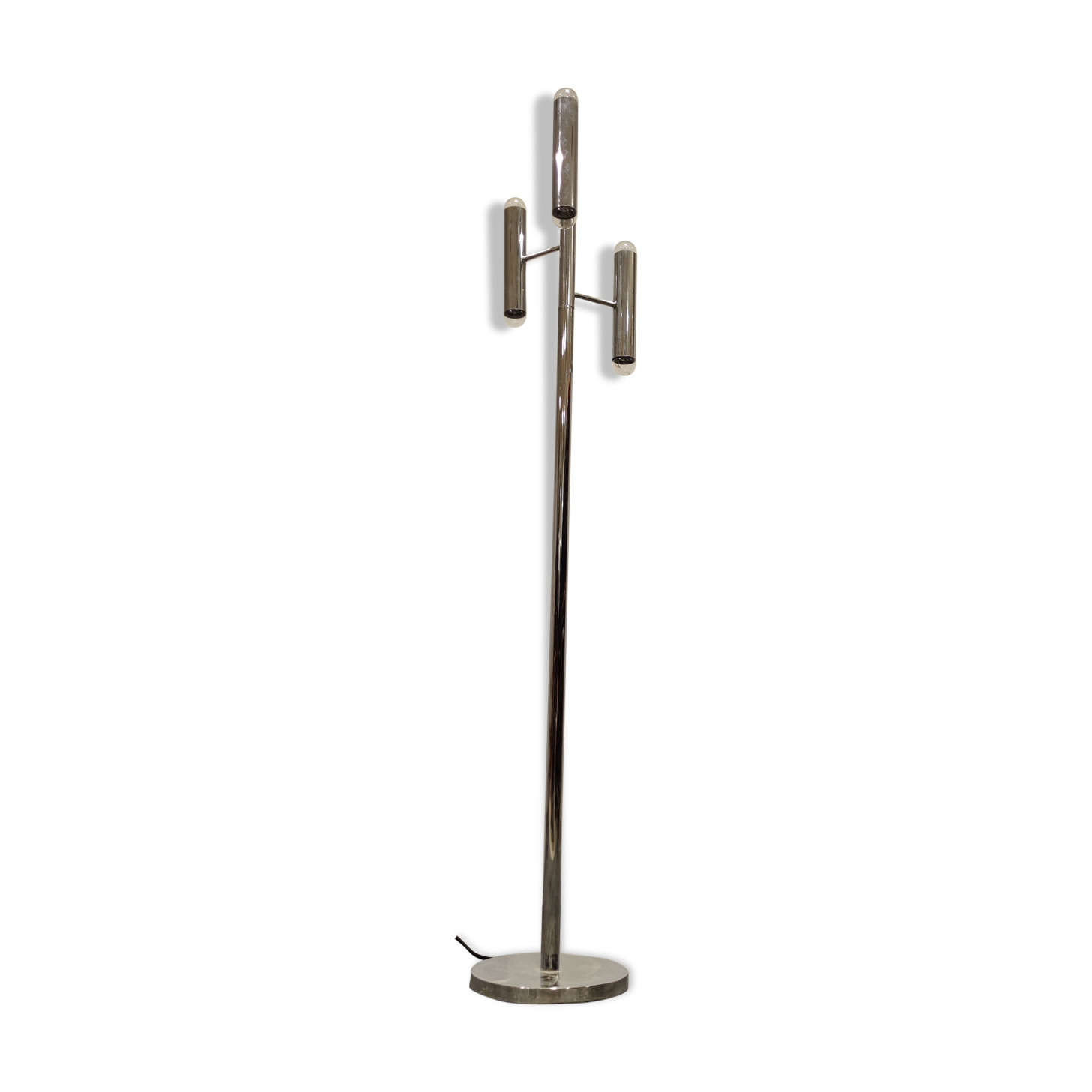 Vintage chrome floor lamp, 1970s
