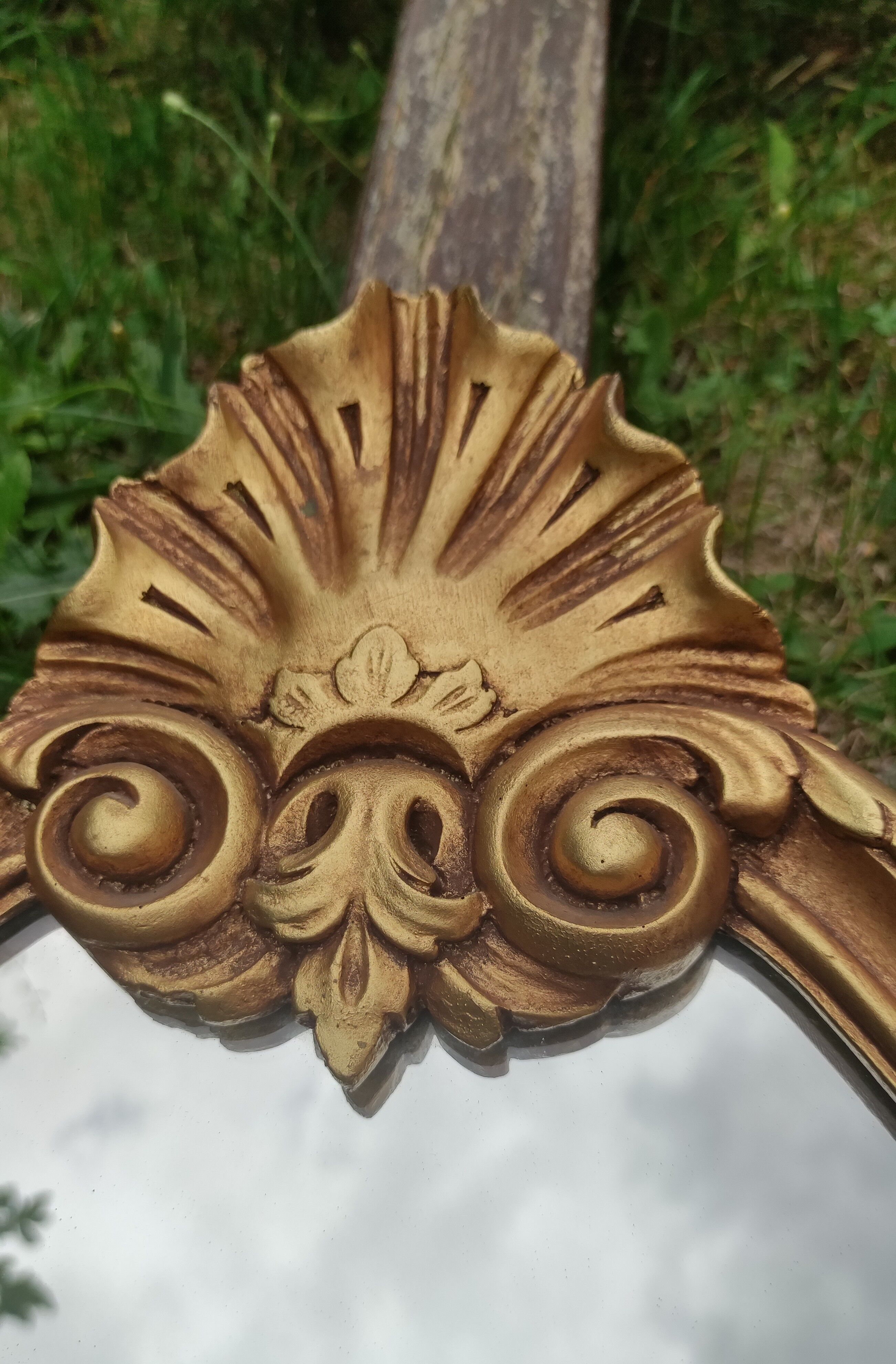 Rococo Baroque Gilded Mirror