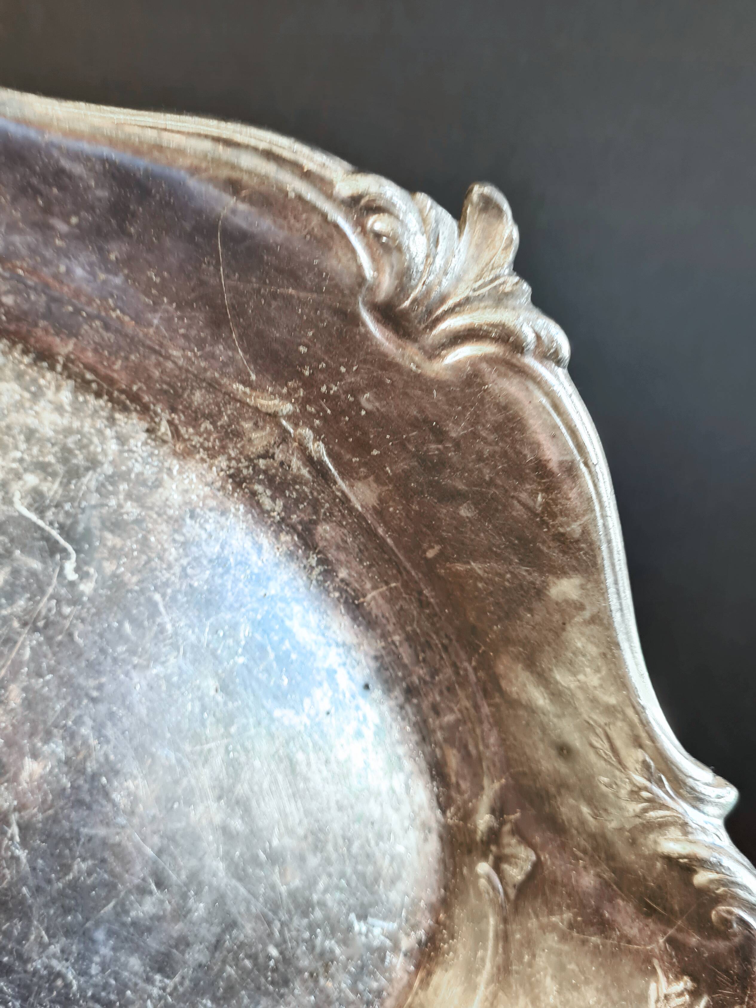 Elegant “Cristofle” Louis XV style bread basket – Gall silver-plated metal