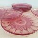 Pink plates