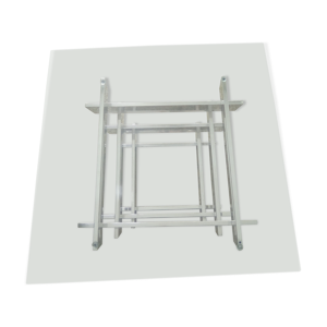 Table basse carrée avec